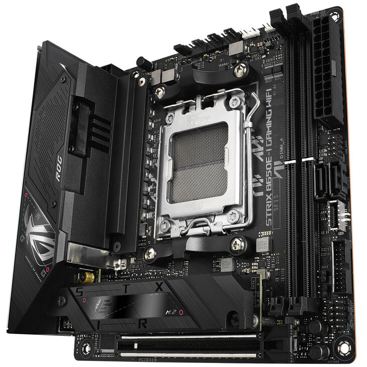 ASUS ROG Strix B650E-I Gaming WiFi Motherboard, Socket AM5, AMD B650, Mini-ITX, DDR5 image number 6