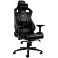 noblechairs EPIC Real Leather Gaming Chair - black image number null