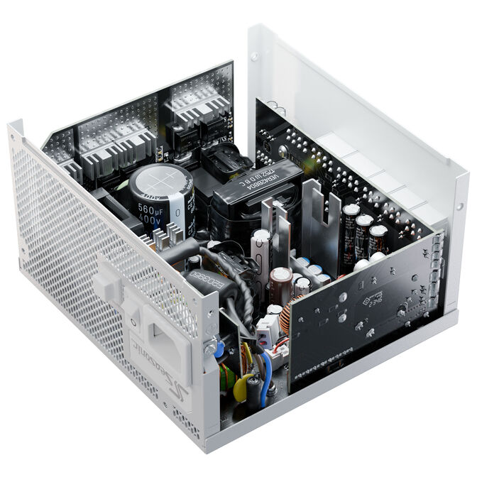 Seasonic Focus GX 80 PLUS Gold Netzteil, modular, PCIe 5.1 - 750 Watt, wei&szlig; image number 8