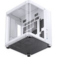 Jonsbo TK-1 2.0 Micro-ATX Geh&auml;use, Tempered Glass - wei&szlig; image number null