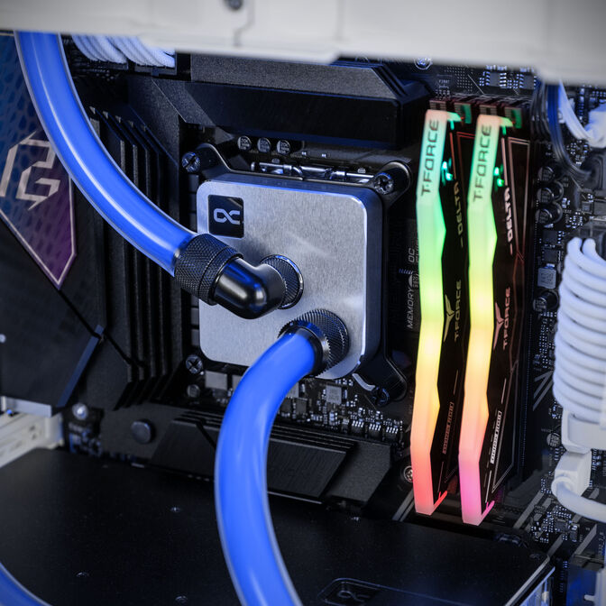 Gaming-PC Blue Medusa XL, Intel Core Ultra 9 285K, NVIDIA GeForce RTX 5080 - Custom Wasserk&uuml;hlung image number 4