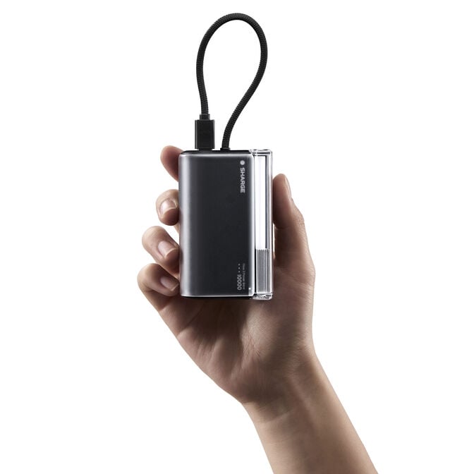 SHARGE Flow3 5700 mah Powerbank - Black image number 4