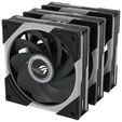 ASUS ROG Eurux GR120 ARGB PWM Fan - Reverse Blade, 3-Pack, black image number null