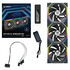 Lian Li UNI FAN SL Wireless ARGB PWM Lüfter, 3er-Pack inkl. Controller - Reverse Blade, 120 mm, schwarz image number null