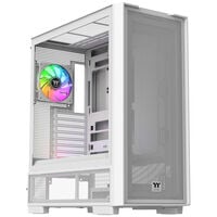 Thermaltake S380 TG ARGB PC-Geh&auml;use, Midi-Tower, ATX, Tempered Glass - inklusive 4x 120-mm-L&uuml;fter, wei&szlig;