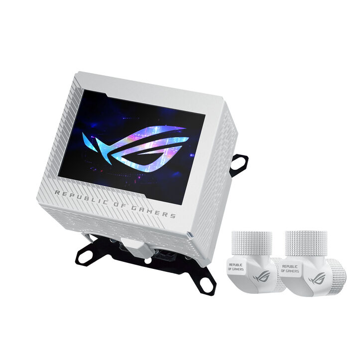 ASUS ROG Ryujin III CPU water block - for Intel and AMD, white image number 2