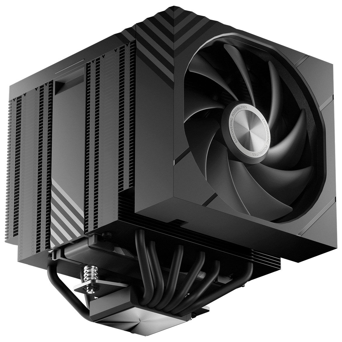 TRYX TURRIS T620 CPU Air Cooler, Dual-Tower, with 5-Inch Display