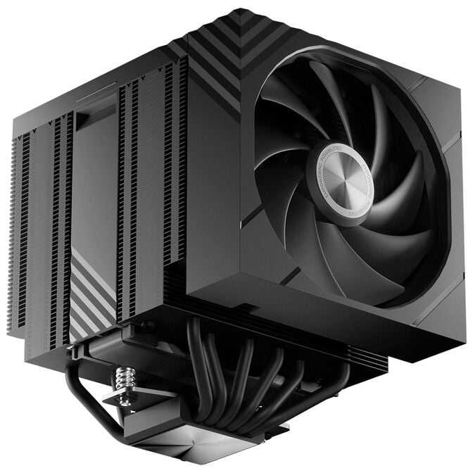 TRYX TURRIS T620 CPU-Luftk&uuml;hler, Dual-Tower, mit 5-Zoll-Display - 120mm, schwarz image number 1