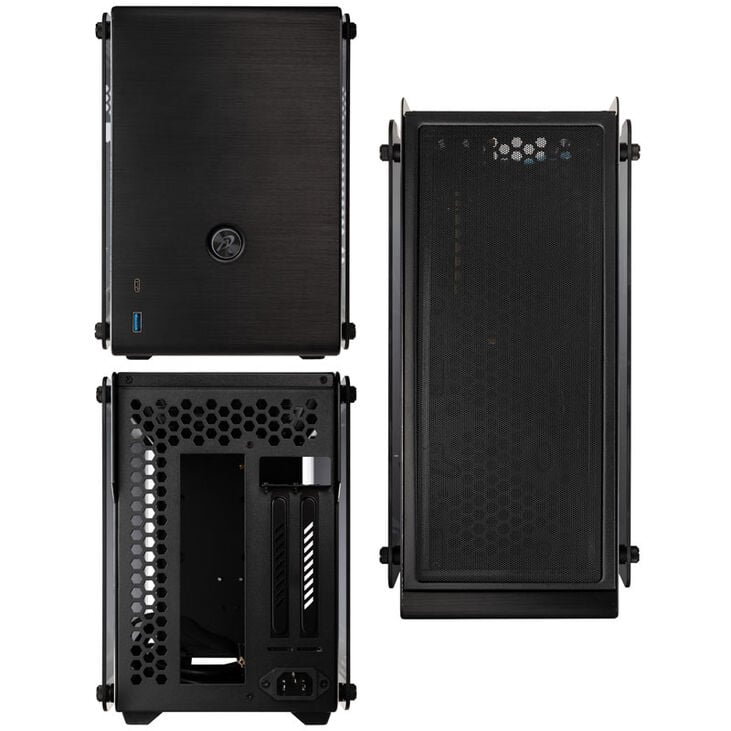 Raijintek Ophion Mini-ITX Case, Tempered Glass - Black image number 3
