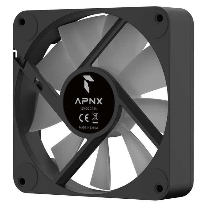 APNX FP1-R PWM-L&uuml;fter, Reverse Blade, PWM, ARGB - 3er-Pack, schwarz image number 9