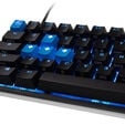 Ducky One 2 SF Gaming Tastatur, MX-Blue, RGB LED - schwarz (US) image number null