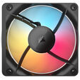 CORSAIR iCUE LINK RX120 II RGB PWM-L&uuml;fter, 120mm, 2.100U/min &ndash; Schwarz image number null