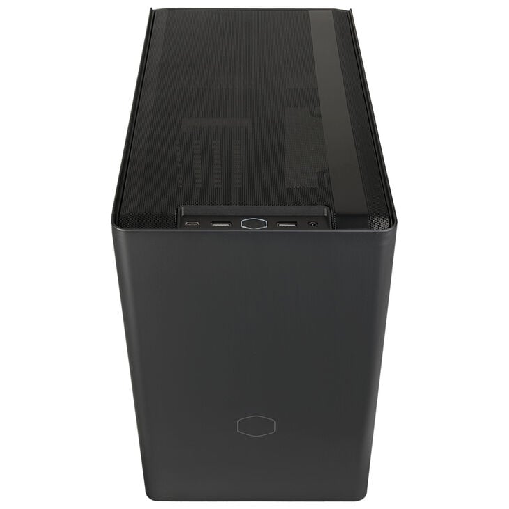 Cooler Master MasterBox NR200P V2 Mini-ITX Gehäuse, Tempered Glass - schwarz image number 3