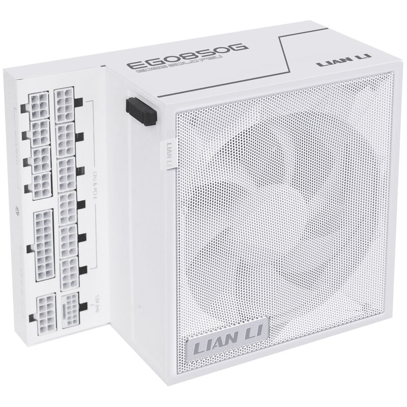 Lian Li EDGE GOLD 850 80 PLUS Gold Netzteil, PCIe 5.1, ATX 3.1 - 850 Watt, weiß NELI-024