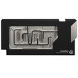 Thermal Grizzly DeltaMate GPU-Wasserk&uuml;hler f&uuml;r Astral RTX 5090, ARGB, mit Backplate - Acryl, schwarz image number null