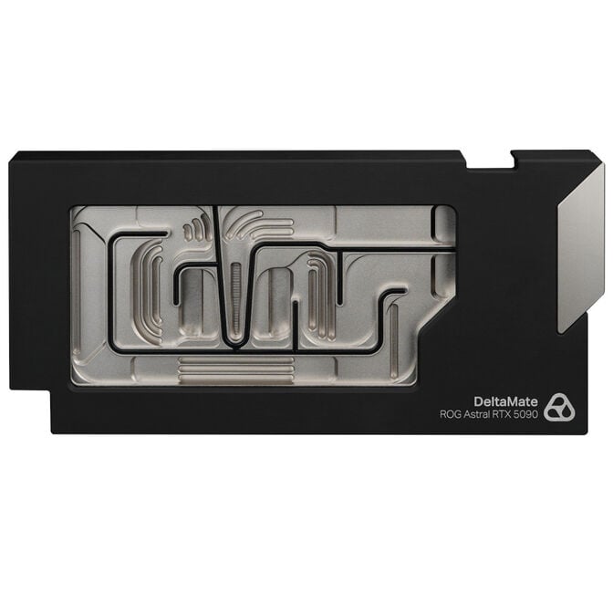 Thermal Grizzly DeltaMate GPU-Wasserk&uuml;hler f&uuml;r Astral RTX 5090, ARGB, mit Backplate - Acryl, schwarz image number 1