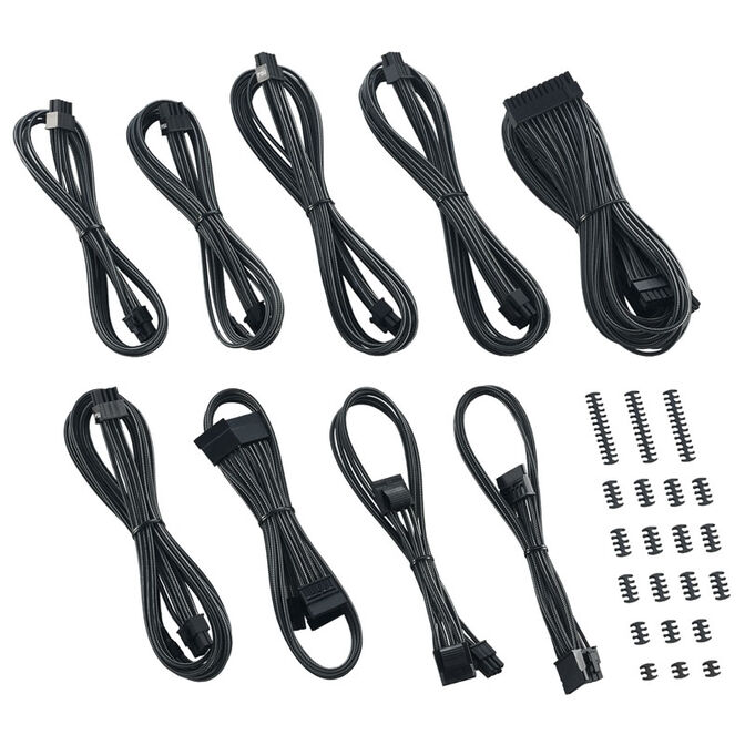 CableMod Classic ModMesh C-Series Cable Kit Corsair RMi & RMx - carbon image number 0
