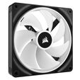 Corsair iCUE LINK QX140 RGB Series, PWM fan, 2-pack including RGB controller - 140mm, black, Star image number null