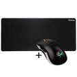 Ducky Feather Gaming Mouse, ARGB - Omron Switches, black/white + Mousepad image number null