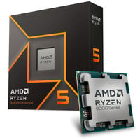 AMD Ryzen 5 9600X CPU, 6 Kerne, 5,4 GHz, AM5 (Zen 5) - boxed, ohne K&uuml;hler