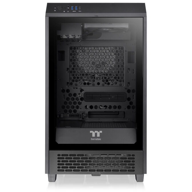 Thermaltake The Tower 200 PC-Geh&auml;use, Mini-Geh&auml;use, Mini-ITX, Tempered Glass - schwarz image number 9