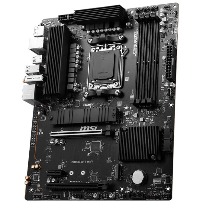 MSI Pro B650-S WiFi,  Sockel AM5, AMD B650, ATX - DDR5 image number 4