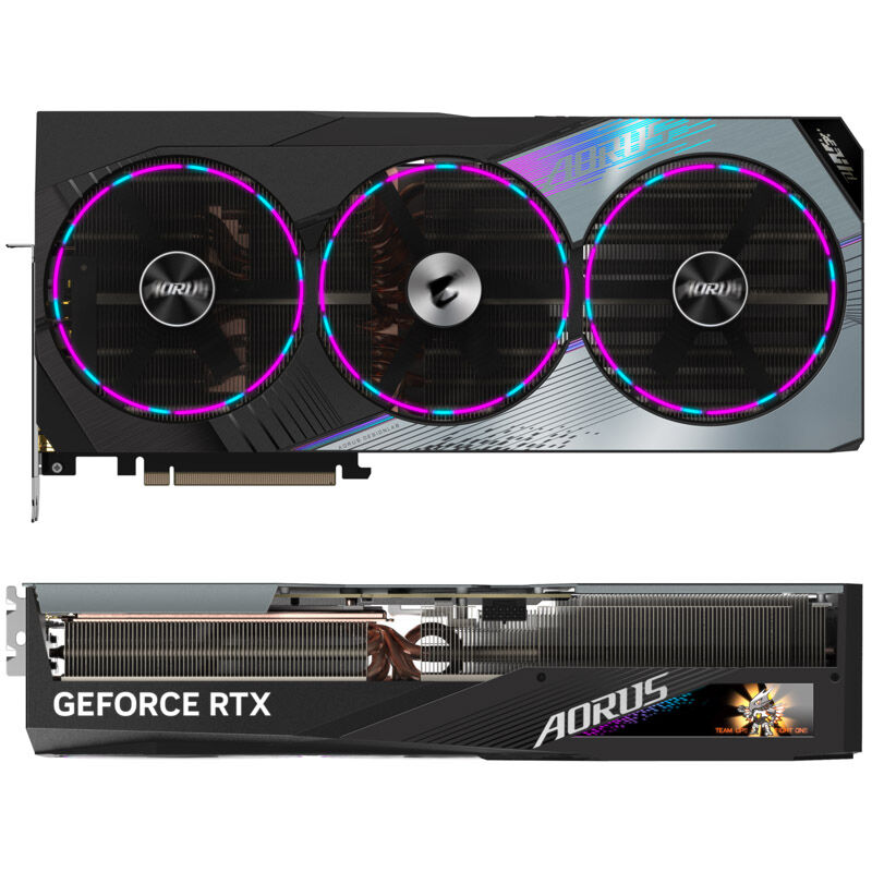 AORUS 印象深かっ GeForce RTX 4090 MASTER(支え棒必須)