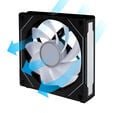 Lian Li UNI FAN SL-INF 120 ARGB Reverse Blade PWM L&uuml;fter, 3er Single L&uuml;fter Pack (Ohne Controller) - 120mm, schwarz image number null