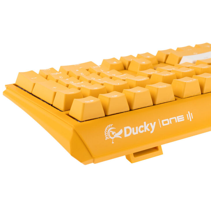 Ducky One 3 Yellow Gaming Tastatur, RGB LED - MX-Clear (US) image number 6