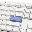 Ducky One 3 Classic Pure White Gaming Tastatur, RGB LED - MX-Red (US) image number null