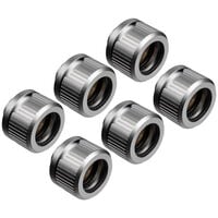EK Water Blocks EK-Quantum Torque HDC 14 - 6-pack, Satin Titanium