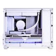 Jonsbo D32 STD PC-Geh&auml;use + TRYX PANORAMA Komplett-Wasserk&uuml;hlung, ARGB - 240mm, wei&szlig; image number null