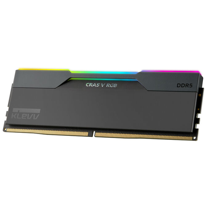 KLEVV CRAS V RGB DDR5-6000 RAM, CL28, XMP 3.0, EXPO - 32 GB Dual-Kit, schwarz image number 7