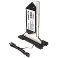 Lamptron vertical GPU holder with display - black image number null