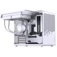Jonsplus Z20 Mesh PC case, Mini Tower, Micro-ATX, with carrying handle - white image number null