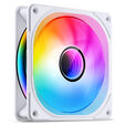 Jonsbo FR-606W PWM-L&uuml;fter, RGB - 120mm, wei&szlig; image number null