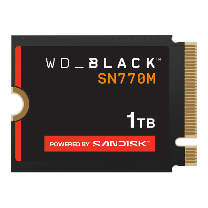 Western Digital Black SN770M NVMe M.2 SSD, PCIe 4.0 M.2 Typ 2230 - 1 TB image number 2