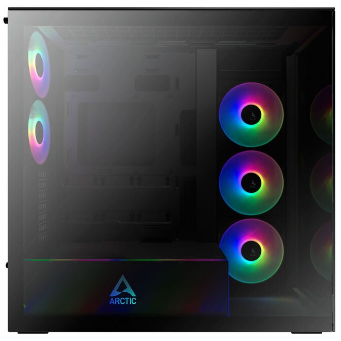 ARCTIC Xtender PC-Geh&auml;use, Midi-Tower, E-ATX, RGB, Tempered Glass - schwarz image number 2