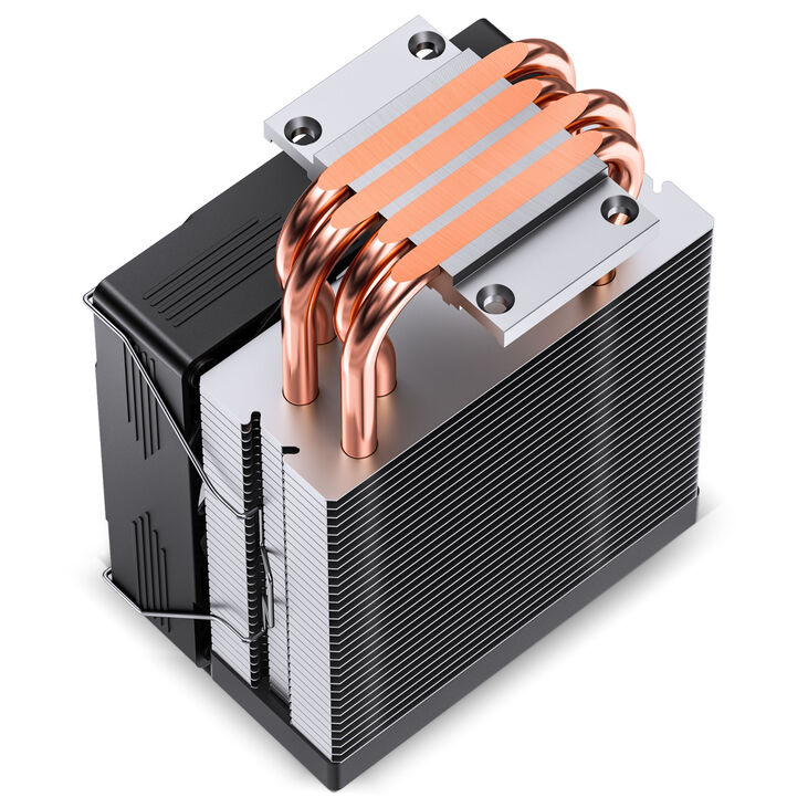 Jonsbo CR-1300 EVO CPU-Kühler, 90 mm - schwarz, RGB image number 7