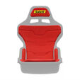 Sabelt SRP-1 Pads Kit, Ersatzpolster, 20mm-Schaumstoff, f&uuml;r P-Serie - racing red image number null