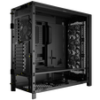 Corsair Frame 5000D PC Case, Mid-Tower, E-ATX, Tempered Glass - black image number null