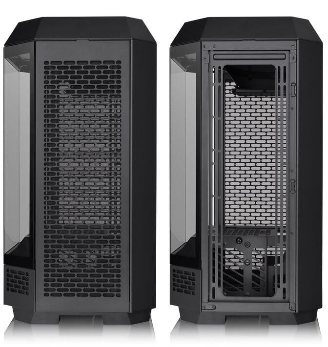 Thermaltake The Tower 300 PC-Geh&auml;use, Mini-Geh&auml;use, mATX, Tempered Glass - inklusive 2x 140-mm-L&uuml;fter, schwarz image number 17