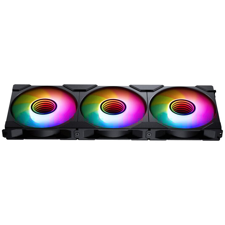 PHANTEKS M25 Gen2 PWM D-RGB Lüfter, 3er-Pack - Reverse Blade, 120mm, schwarz image number 6