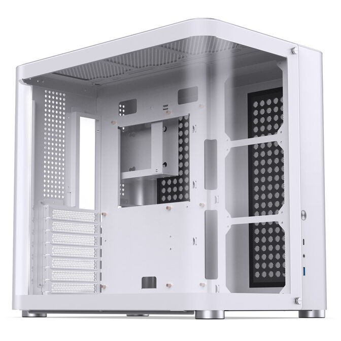Jonsbo TK-2 2.0 Midi-Tower, Tempered Glass - wei&szlig; image number 0