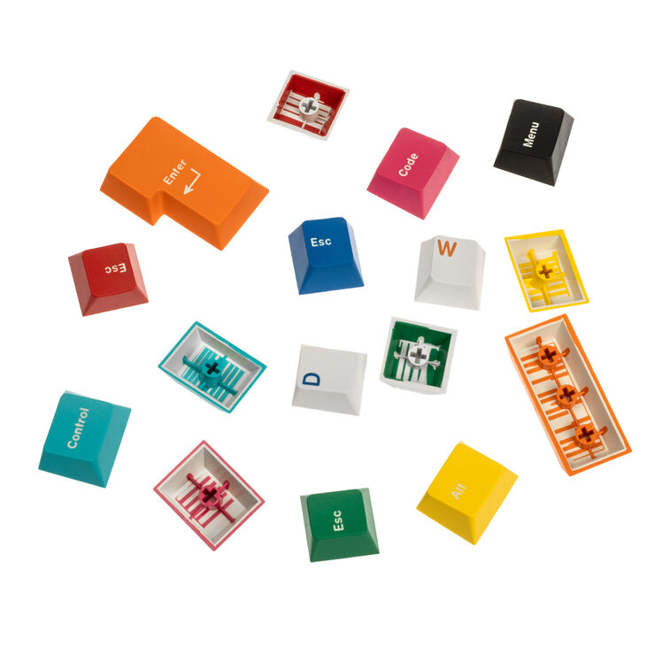 GMK Sample Mods Kit, ABS-Keycaps, Double-Shot, Cherry-Profil (CYL) - bunt image number 4