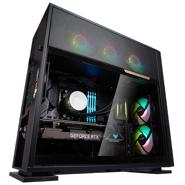 InWin N515 Midi-Tower Tempered Glass - schwarz image number 3