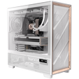 Antec Flux Pro PC Case, full tower, E-ATX, tempered glass &ndash; white image number null