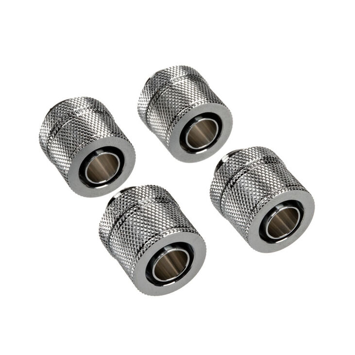 Corsair Hydro X Series XF Anschluss gerade G1/4 Zoll AG auf 13/10mm - 4er Pack, chrome silber image number 0