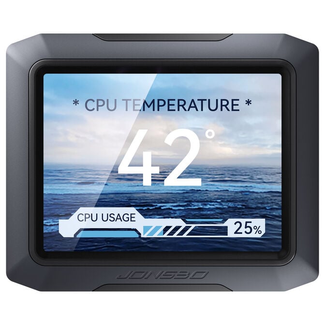 Jonsbo TF3-360SCBN AiO Wasserk&uuml;hlung, ARGB, 3,5&rdquo; Display - 360mm, schwarz, ohne L&uuml;fter image number 1