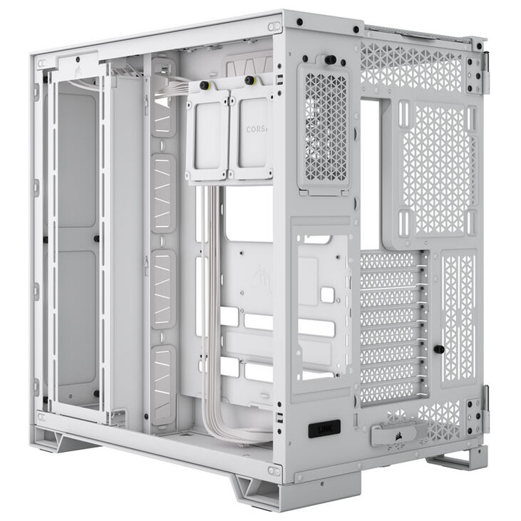 Corsair 6500X Midi-Tower, Tempered Glass - weiß image number 8
